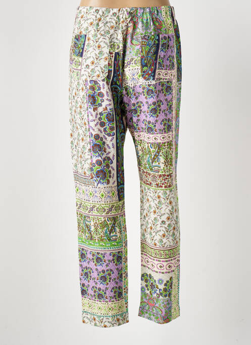 Pantalon slim violet HOD femeie