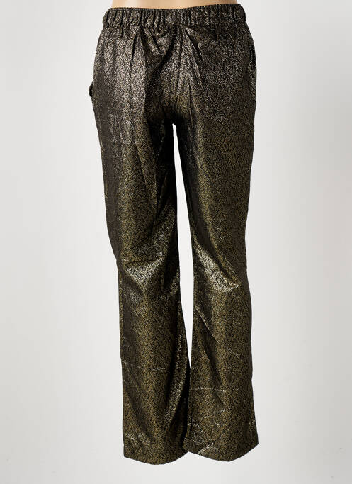 Pantalon drept auriu ATELIERS FRANÇAIS DE CONFECTION femeie