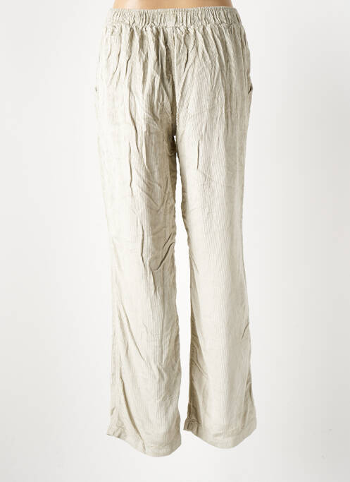 Pantalon drept gri ATELIERS FRANÇAIS DE CONFECTION femeie