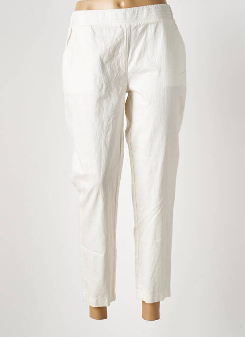 Pantalon 7/8 bej ATELIERS FRANÇAIS DE CONFECTION femeie