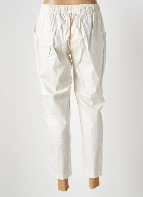 Pantalon 7/8 bej ATELIERS FRANÇAIS DE CONFECTION femeie