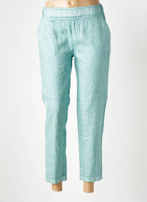 Pantalon 7/8 albastru ATELIERS FRANÇAIS DE CONFECTION femeie