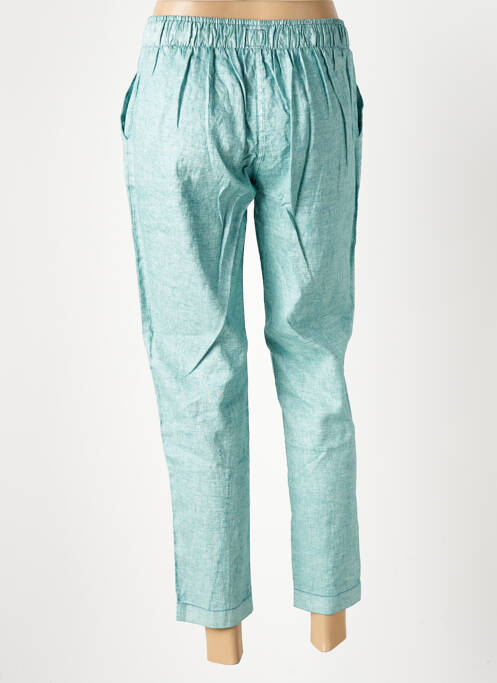 Pantalon 7/8 albastru ATELIERS FRANÇAIS DE CONFECTION femeie