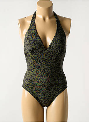 Costum de baie dintr-o singură piesă verde BLUELOBSTER femeie