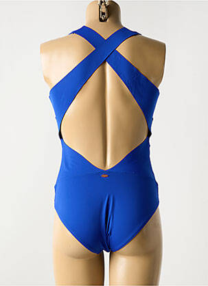Costum de baie dintr-o singură piesă elasticitate albastru BLUELOBSTER femeie