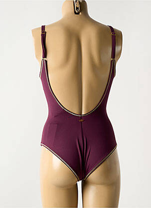 Costum de baie dintr-o singură piesă elasticitate top sutien modelat violet BLUELOBSTER femeie