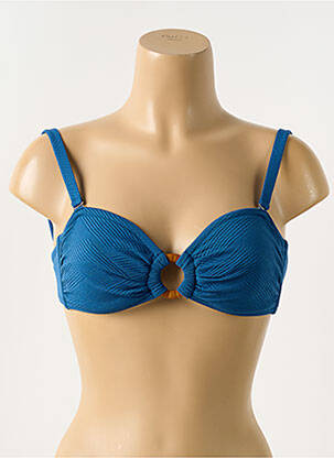 Sutien de costum de baie albastru BLUELOBSTER femeie