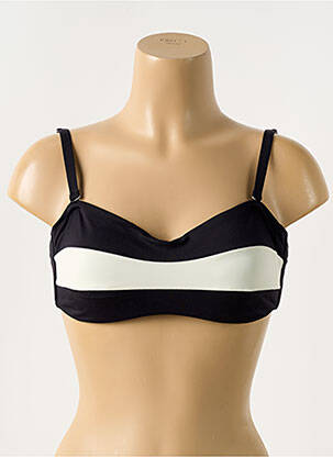 Sutien de costum de baie elasticitate top bentiță negru BLUELOBSTER femeie