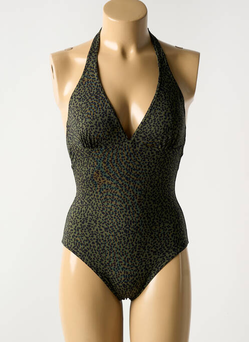 Costum de baie dintr-o singură piesă verde BLUELOBSTER femeie