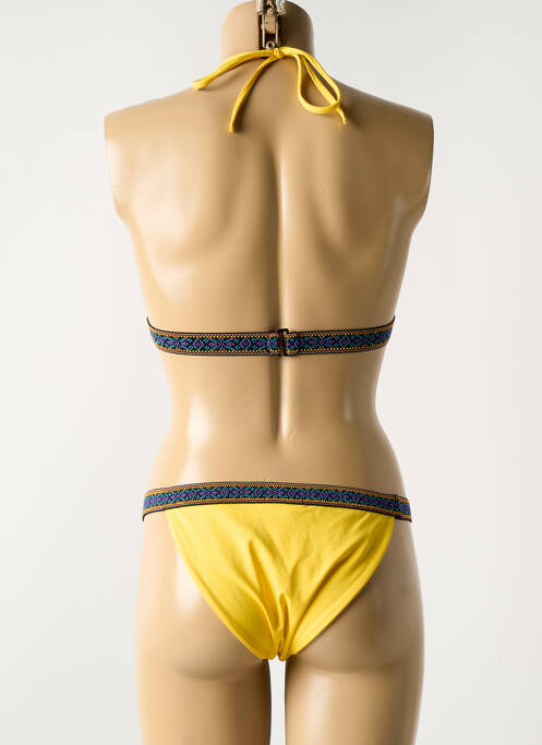 Costum de baie din două piese galben LUNA femeie