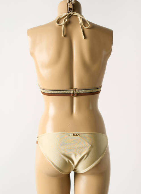 Costum de baie din două piese auriu LUNA femeie