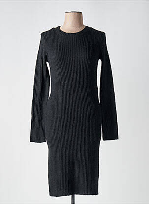 Rochie pulover elasticitate mâneci lungi negru VERO MODA femeie
