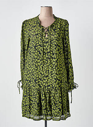Rochie scurtă mâneci lungi mâneci lungi verde SALSA femeie