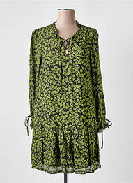 Rochie scurtă mâneci lungi mâneci lungi verde SALSA femme