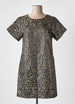 Rochie scurtă mâneci scurte mâneci scurte negru MOLLY BRACKEN femeie