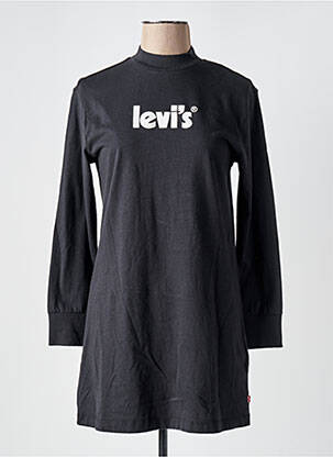 Rochie scurtă mâneci lungi mâneci lungi negru LEVI'S femeie