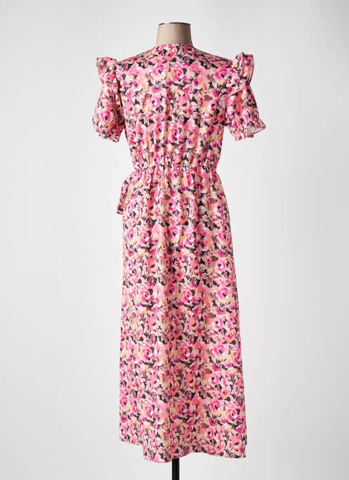 Rochie midi roz KILKY femeie