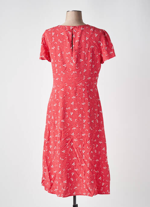 Rochie midi roșu SUPERDRY femeie