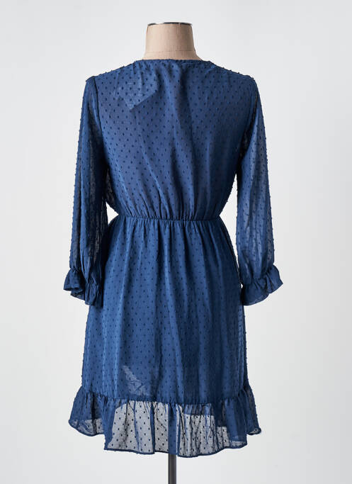 Rochie scurtă albastru EMMA ELLA femeie