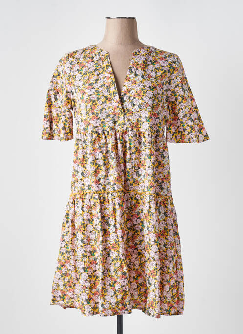 Rochie scurtă galben VERO MODA femeie