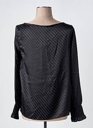 Bluză guler rotund mâneci lungi negru VERO MODA femeie