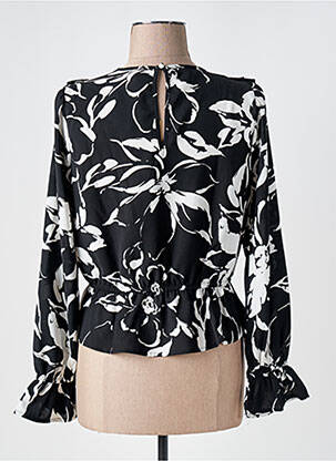 Bluză imprimeu floral mâneci lungi negru VERO MODA femeie