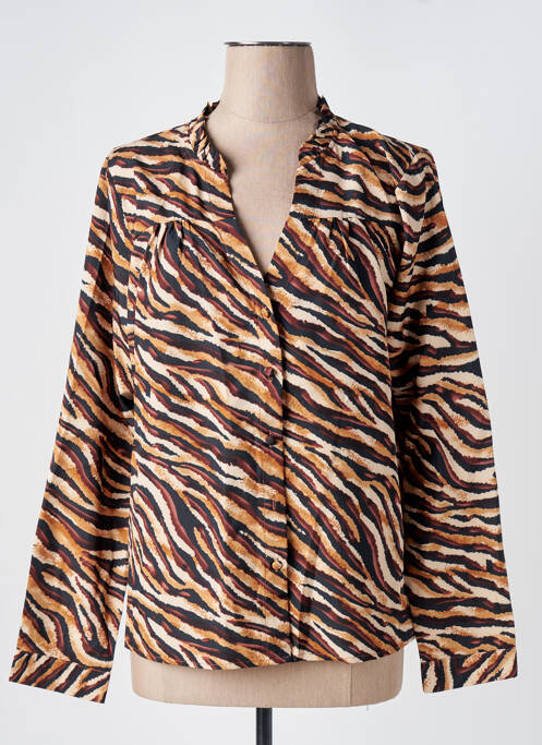 Cămașă maro MAELLE femeie