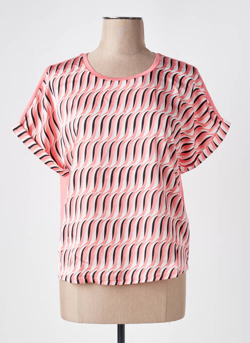 Tricou roz VERO MODA femeie