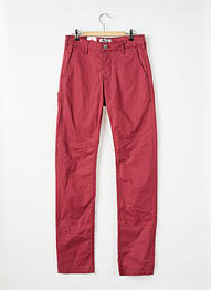 Pantalon chino țesătură poplin mărime normală roșu LEE COOPER bărbat