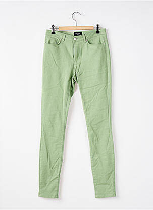 Blugi cu croială slim verde VERO MODA femeie