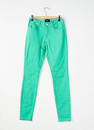 Blugi cu croială slim verde închis VERO MODA femeie