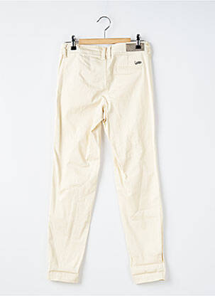 Pantalon chino talie joasă talie joasă bej LES P'TITES BOMBES femeie