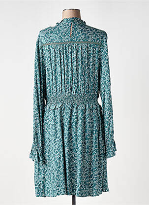 Rochie midi imprimeu fantezie mâneci lungi verde SALSA femeie