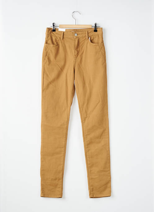 Blugi cu croială slim maro KANOPE femeie