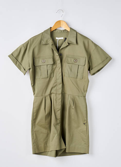 Salopetă scurtă verde LES P'TITES BOMBES femeie