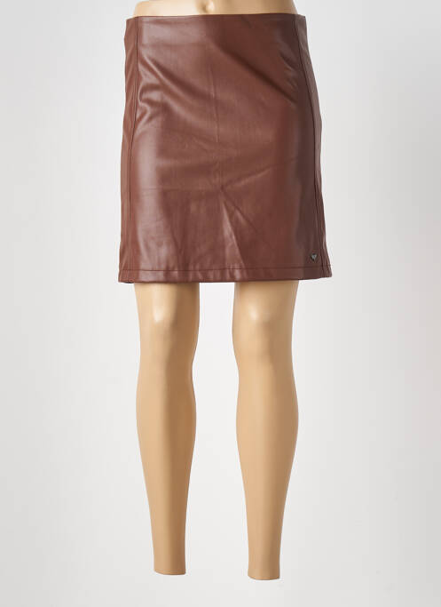 Fustă scurtă maro LPB femeie