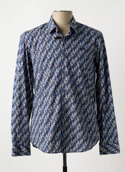 Cămașă cu mâneci lungi albastru DELAHAYE bărbat