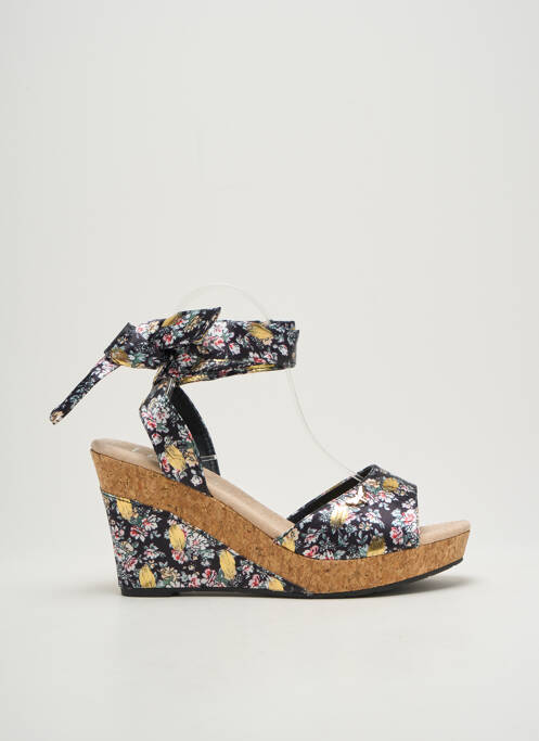 Sandale/Pantofi decupați negru LES P'TITES BOMBES femeie