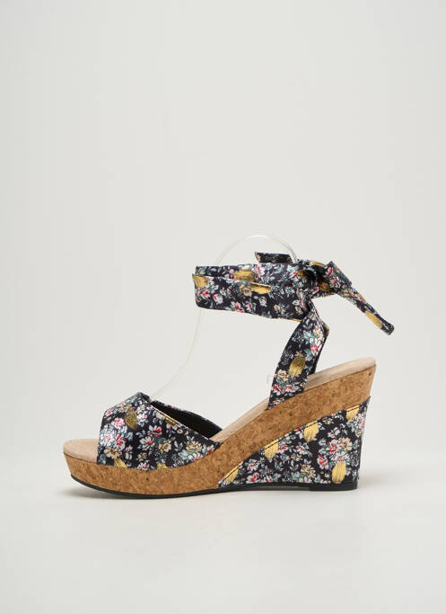 Sandale/Pantofi decupați negru LES P'TITES BOMBES femeie