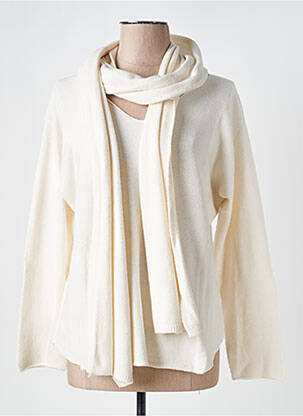 Pulover bej MARIE ILE DE RE femeie