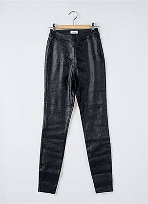 Pantalon slim țesătură acoperită mărime normală negru S.OLIVER femeie