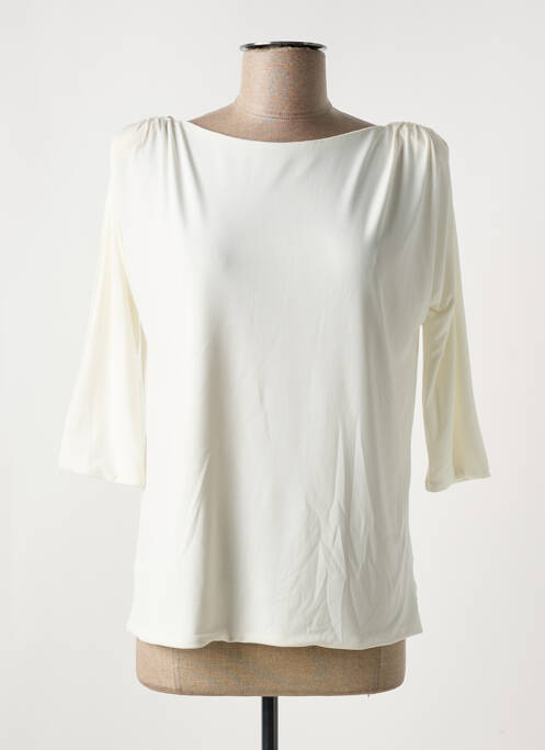 Top alb BRUNA femeie