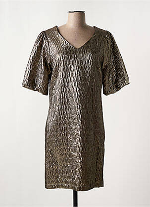 Rochie midi auriu GEISHA femeie