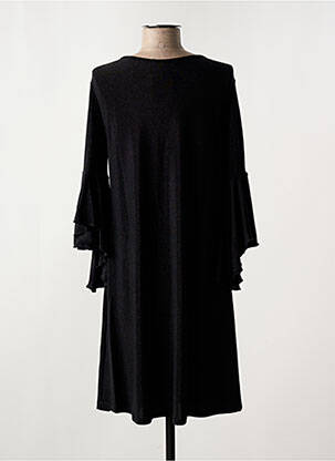 Rochie scurtă mâneci 3/4 mâneci 3/4 negru JULIE D'ORLEAC femeie