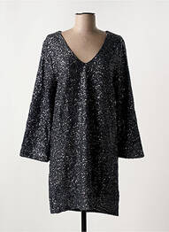 Rochie scurtă mâneci 3/4 mâneci 3/4 albastru ANDY & LUCY femme