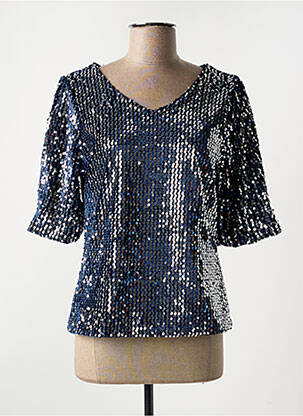 Top albastru GEISHA femeie