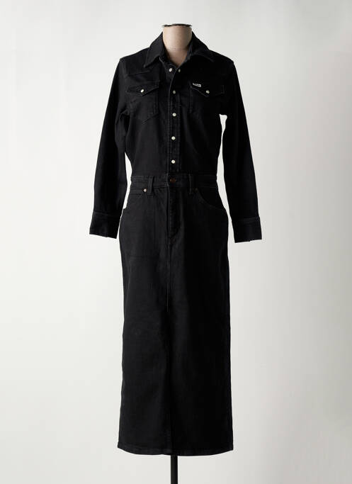 Rochie lungă negru WRANGLER femeie