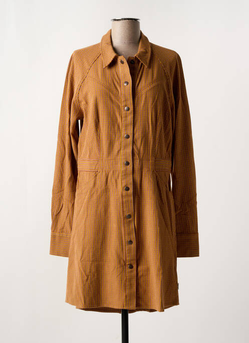 Rochie midi galben WRANGLER femeie