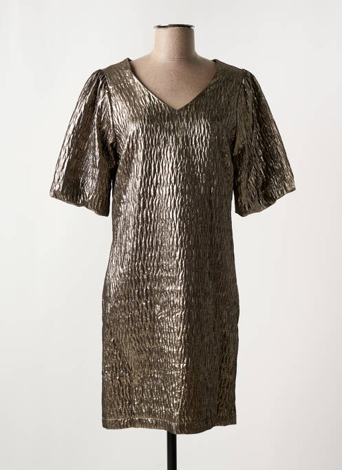 Rochie midi auriu GEISHA femeie