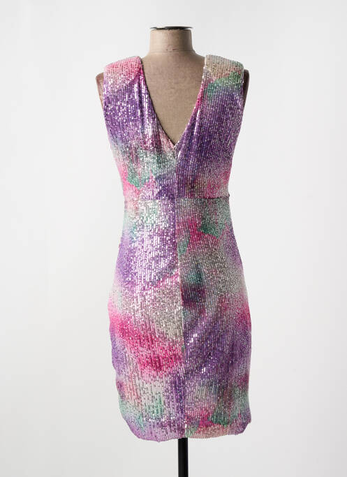 Rochie scurtă violet RINASCIMENTO femeie